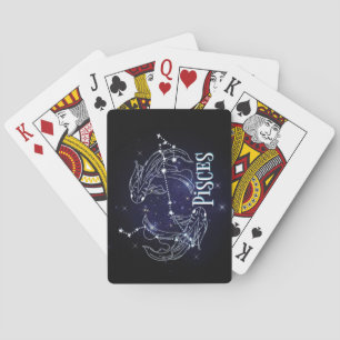 Im A Pisces Zodiac.Trendy Pisces Zodiac Sign Playing Cards