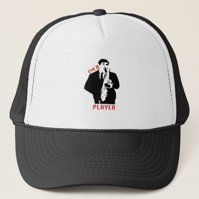 Im A Player Trucker Hat (Front)