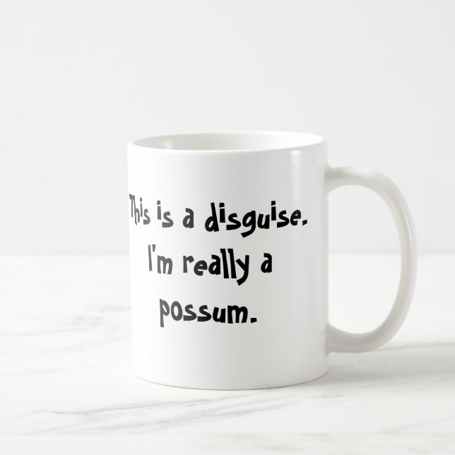 I'm a possum coffee mug (Right)