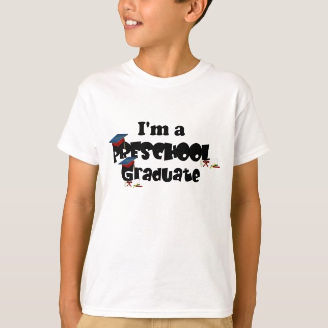 I'm a Preschool Graduate T-Shirt (Front)