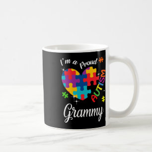 I'm A Proud Autism Grammy Autism Awareness Matchin Coffee Mug