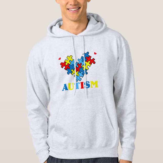 I'm A Proud Autism Great Grandma - Perfect for gra Hoodie (Front)