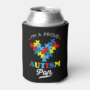 I'm A Proud Autism Pop - Perfect for grandpa who h Can Cooler