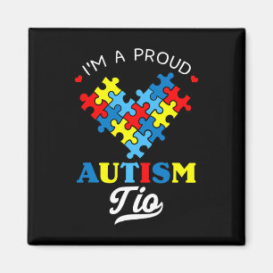 I'm A Proud Autism Tio Autism Awareness Uncle Neph Magnet