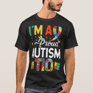 I'm a Proud Autism Tio Matching Autism Awareness D T-Shirt