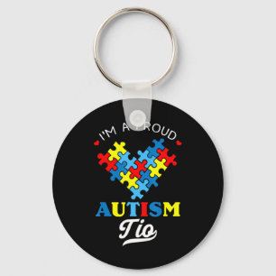 I'm A Proud Autism Tio - Perfect for uncles who ha Key Ring