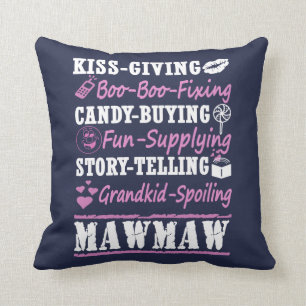 I'M A PROUD MAWMAW! CUSHION