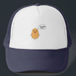 I'm a proud potato trucker hat<br><div class="desc">A cute potato with a speech bubble "I'm a proud potato".</div>