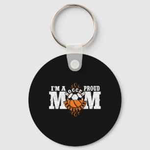 I'm A Proud Sketll Soccer Mom - Combined Sports Key Ring