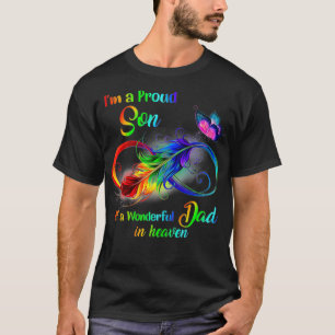 I'm A Proud Son Of A Wonderful Dad In Heaven 95 Fa T-Shirt