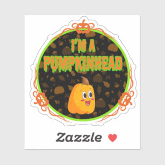 I'm a Pumpkinhead circle w/ Fancy Design