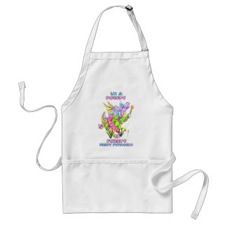 Im A pweety pweety fairy pwincess cute baby dragon Standard Apron