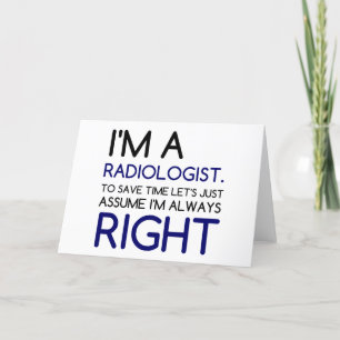 I'M A RADIOLOGIST HOLIDAY CARD