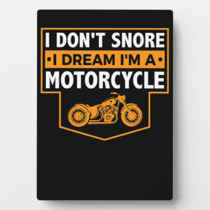 Im A Real Motorcyclist Gift For Motorcycle Lovers. Plaque