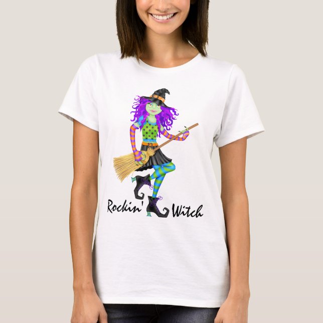 I'm a Rockin' Witch - SRF T-Shirt (Front)