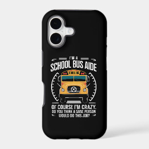 I'm A School Bus Aide Funny Back to School