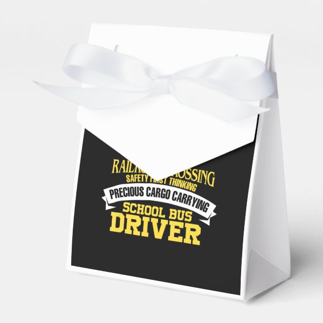 im a school bus driver back to school gift favour box (Front Side)