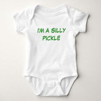 I'M A SILLY PICKLE BABY BODYSUIT