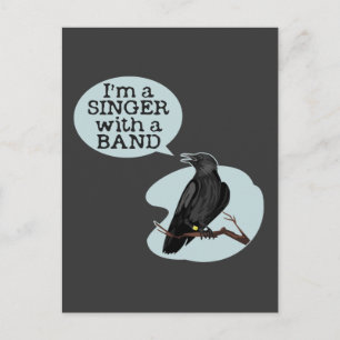 I'm A Singer With A Band Postcard