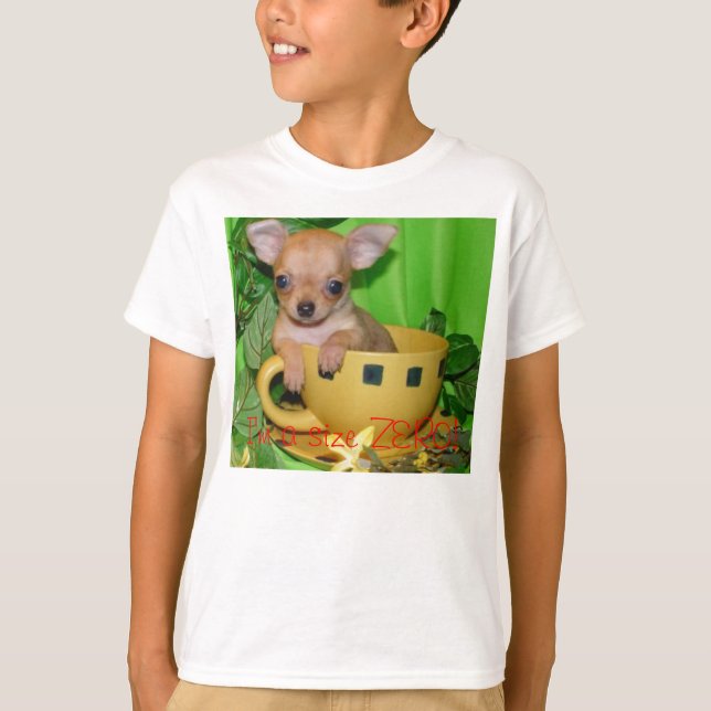 I'm a size ZERO! T-Shirt (Front)