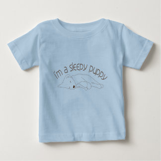I'm a Sleepy Puppy (Baby) Baby T-Shirt