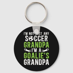 I'm A Soccer Goalie Grandpa Soccer Goalkeeper Gran Key Ring