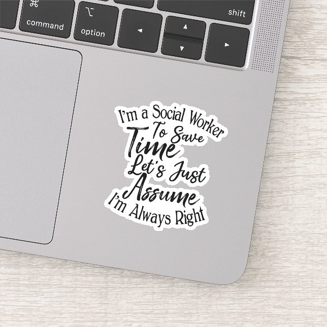 I'm a Social Worker To Save Time (Detail)