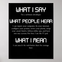 I'm A Software Developer Funny Programming