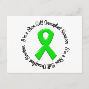 I'm a Stem Cell Transplant Survivor Postcard