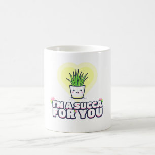 I'm a Succa for You Card Coffee Mug