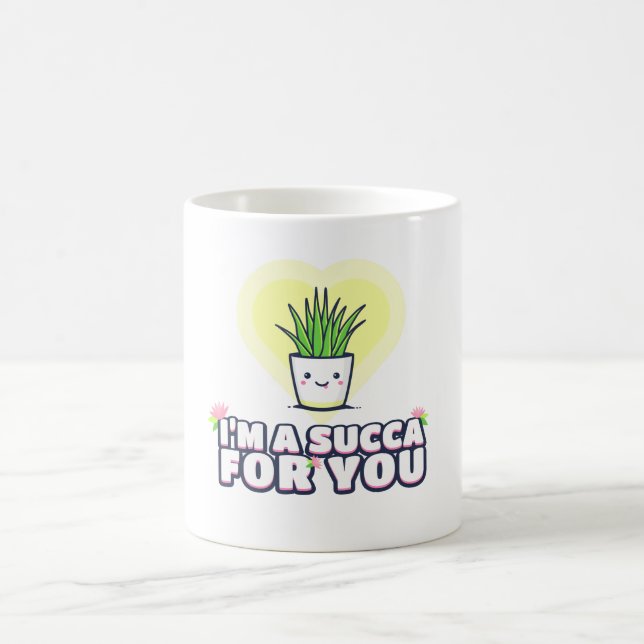 I'm a Succa for You Card Coffee Mug (Center)