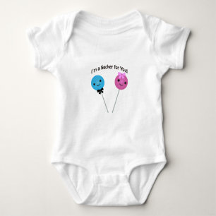 I'm a sucker for you! baby bodysuit
