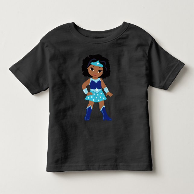 I'm A Super Girl Toddler T-Shirt (Front)