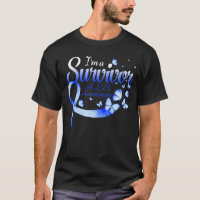I'm A Survivor ALS Awareness Butterfly Ribbon 