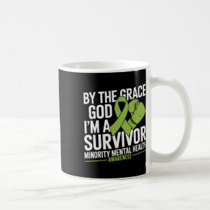 I'm A Survivor Boxing Glove Minority Mental Health Coffee Mug
