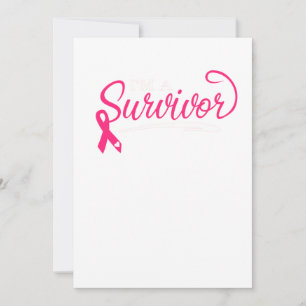 I'm A Survivor Breast Cancer Awareness Save The Date
