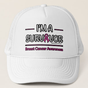 I'm a Survivor...Breast Cancer Trucker Hat