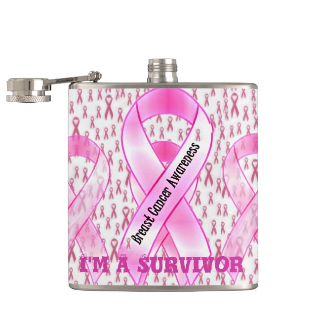 I'm A Survivor_ Hip Flask (Opened)