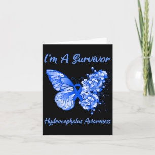 I'm A Survivor Hydrocephalus Awareness Card