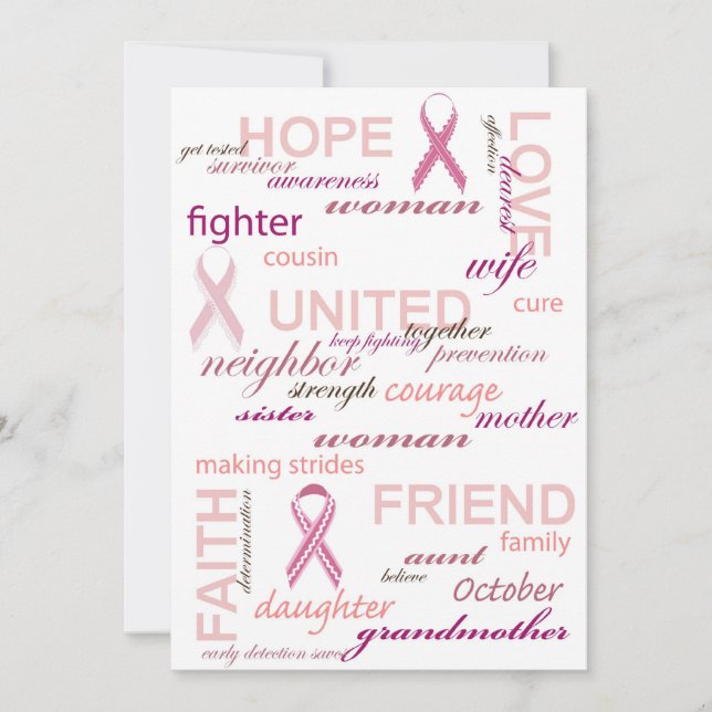 I'm a Survivor Invitation (Front)