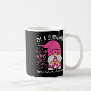 I'm A Survivor Pink Ribbon Breast Cancer Awareness Coffee Mug