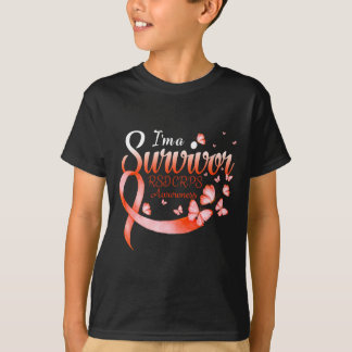 I'm A Survivor RSD CRPS Awareness Butterfly T-Shirt