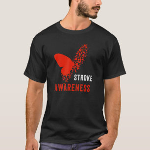 I'm A Survivor Stroke Awareness Red Butterfly 1 T-Shirt