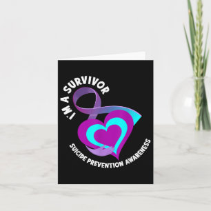Im A Survivor Support Suicide Prevention Awareness Card