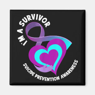 Im A Survivor Support Suicide Prevention Awareness Magnet