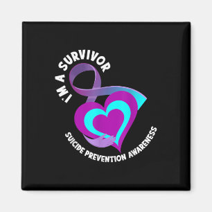 Im A Survivor Support Suicide Prevention Awareness Magnet