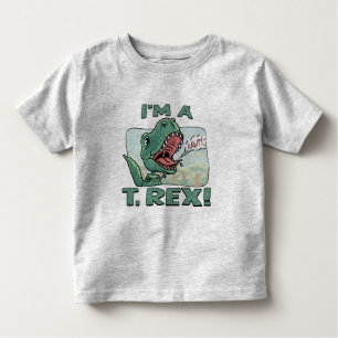I'm a T. Rex Dinosaur Gift Ideas Toddler T-Shirt