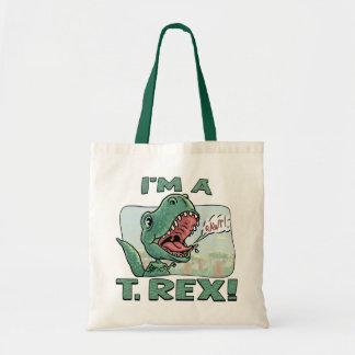 I'm a T. Rex Dinosaur Gift Ideas Tote Bag