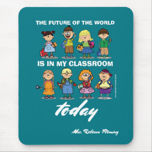 I'm a Teacher. Custom Name Gift Mouse Pad