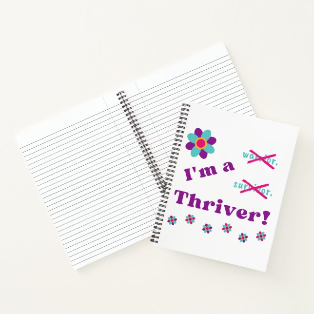 I'm a Thriver! Notebook (Inside)